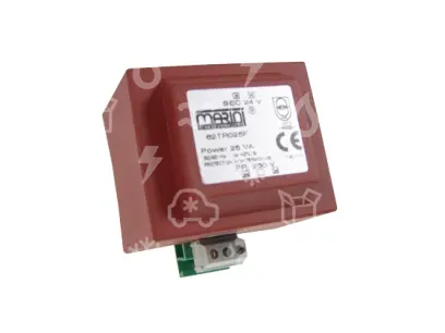 transformátor ECT-323 / 804424, z 230VAC na 24V, 25VA, montáž na D